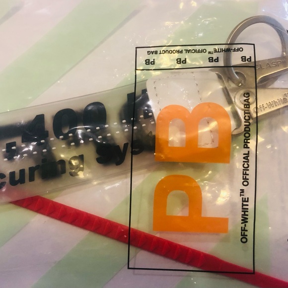 🎉HP🎉🔥Off White-AUTHENTIC-Unisex Lanyard Key Chains🔥 - Picture 13 of 16